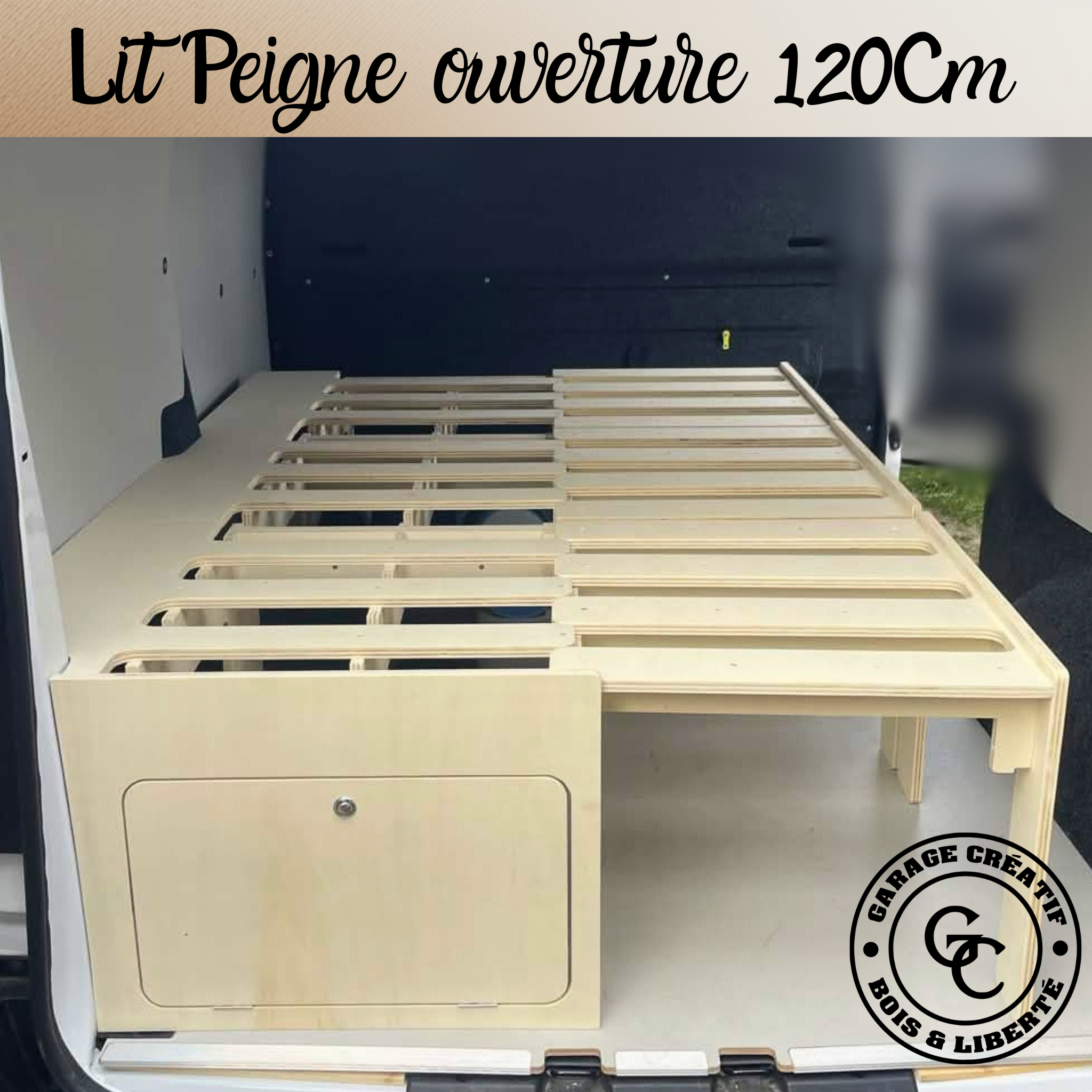 Nos lits peigne en 120