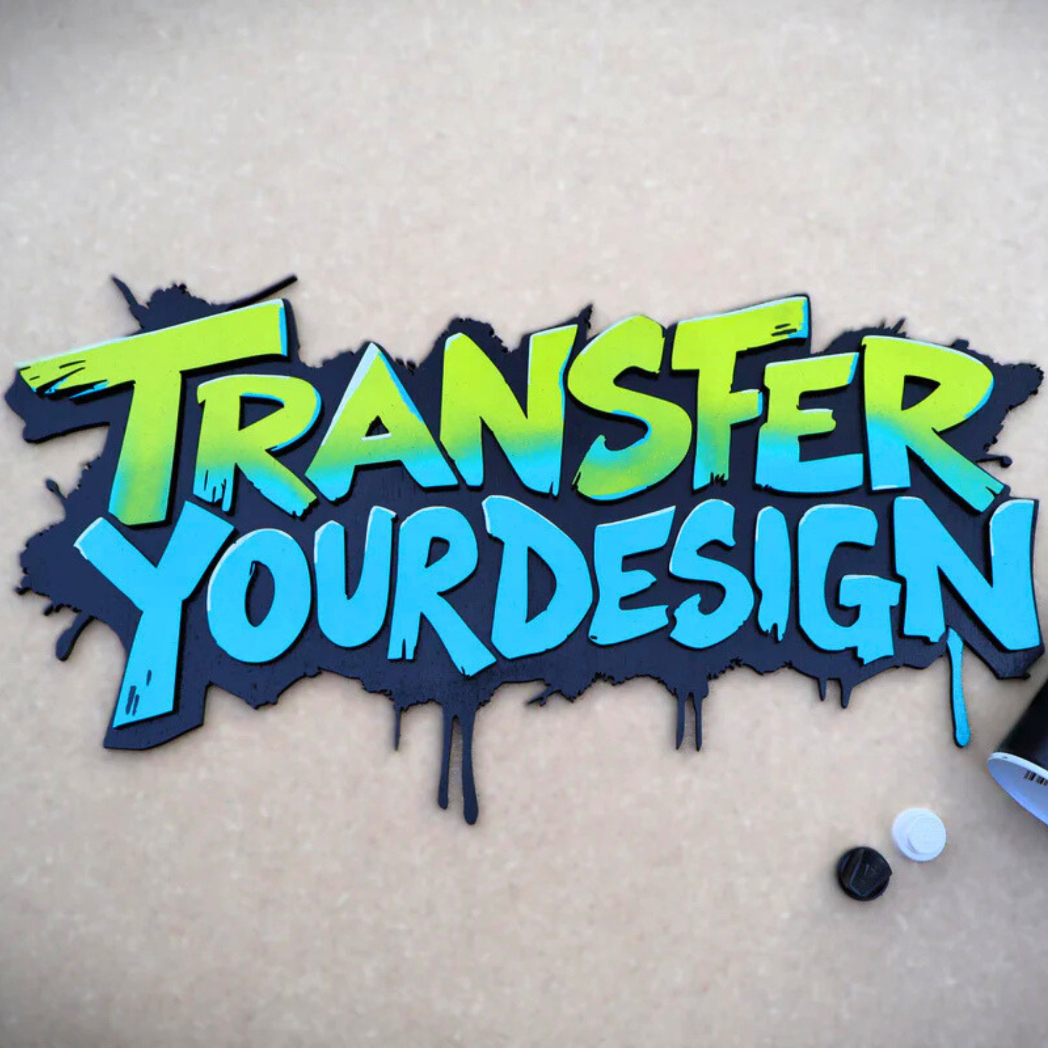 Enseigne en bois personnalisé avec LED