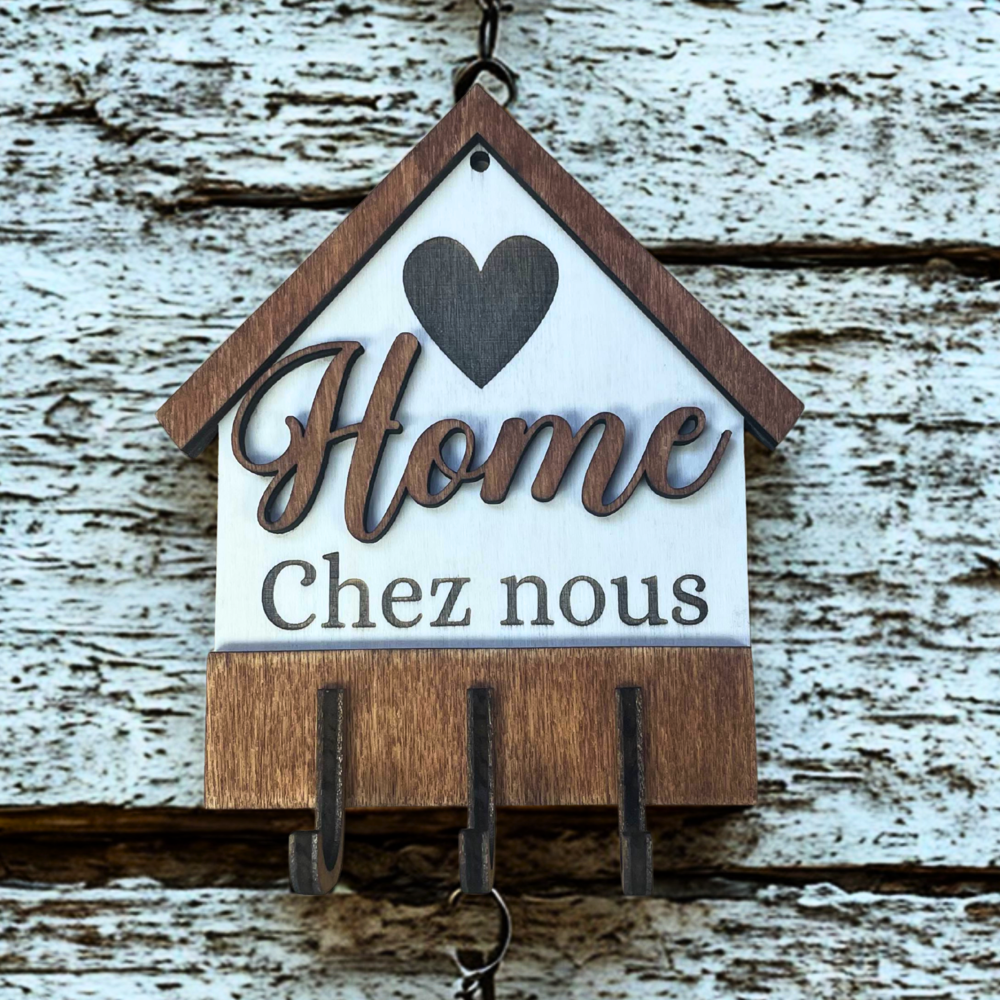 Porte-Clés Mural Personnalisable