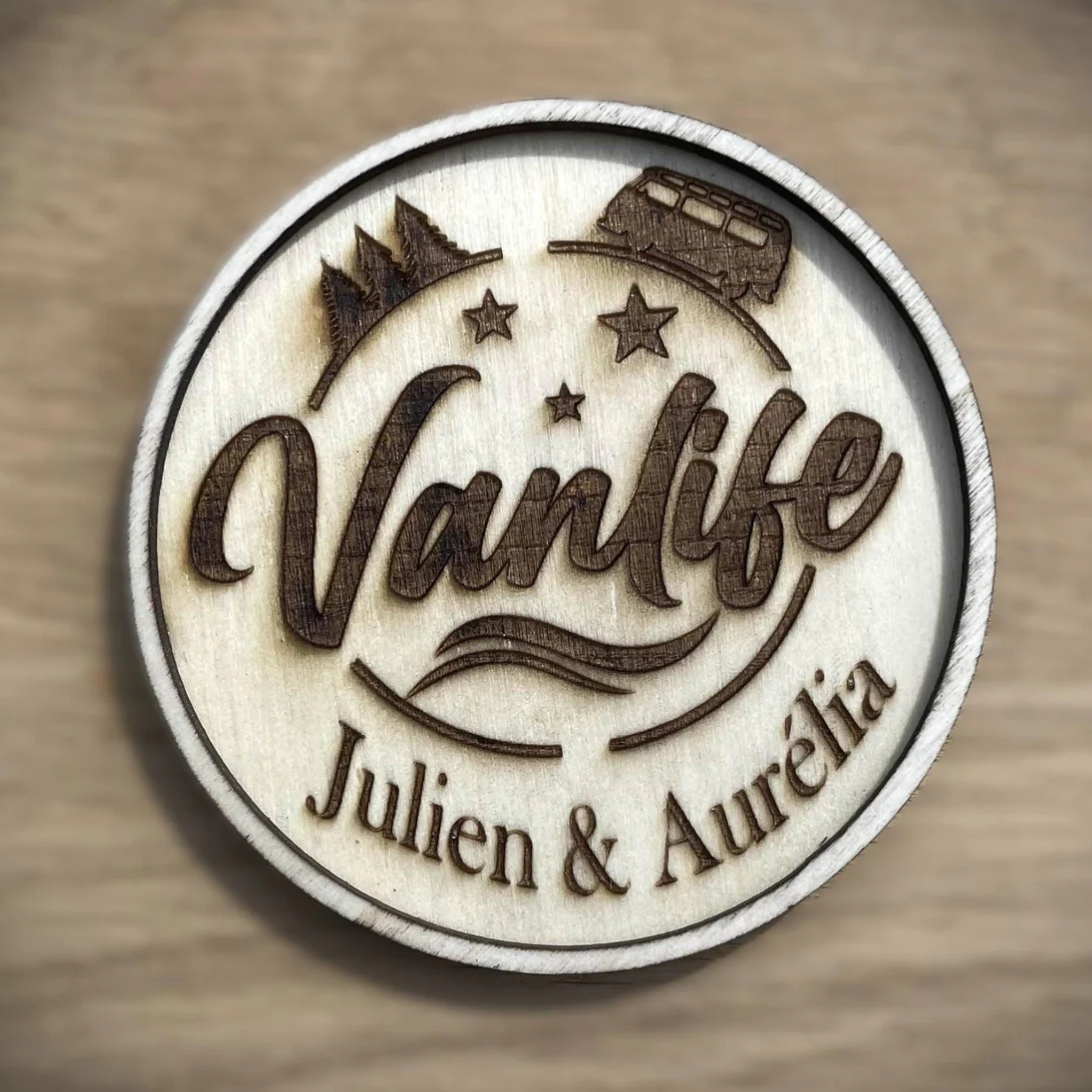 Pancarte van personnalisée