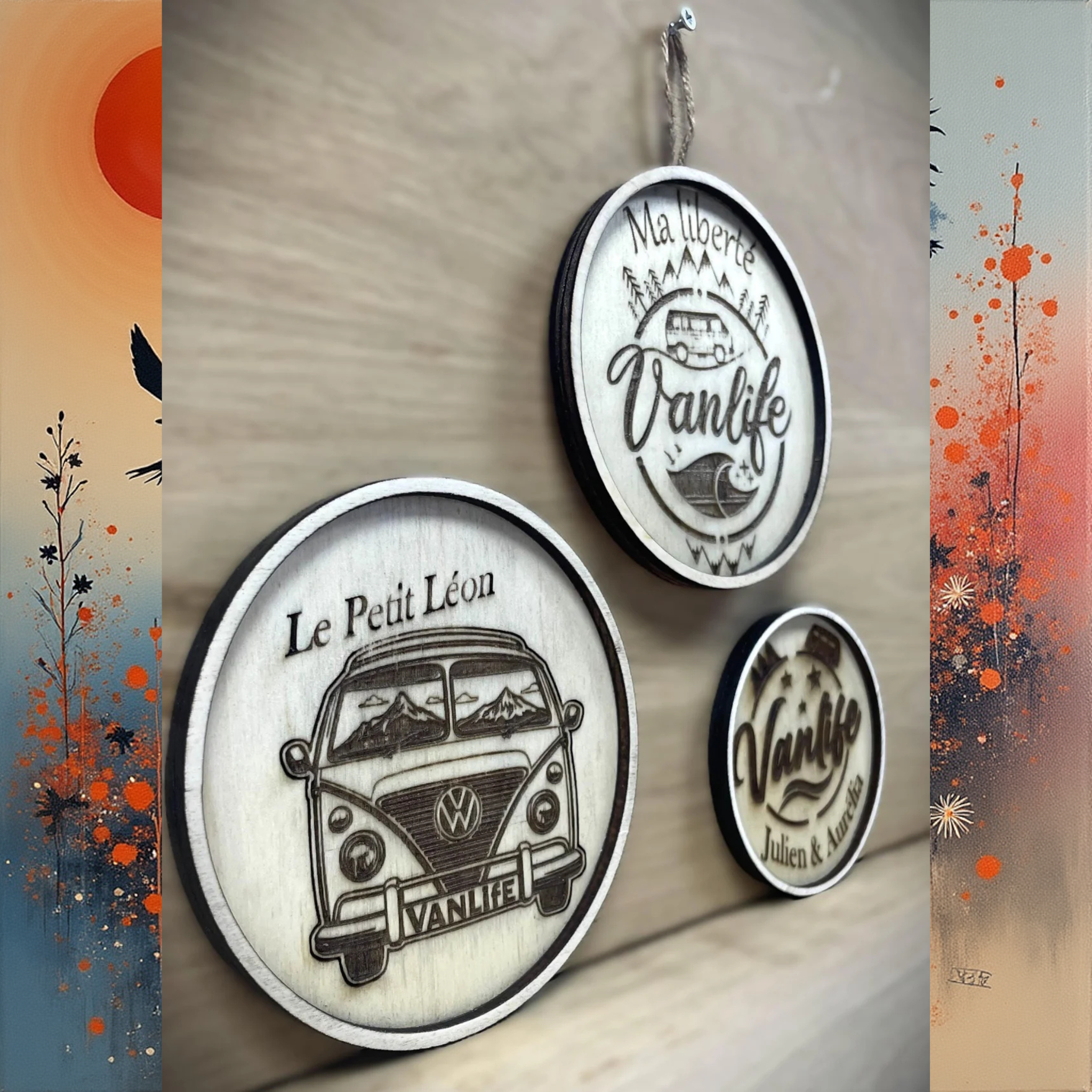 Pancarte van personnalisée