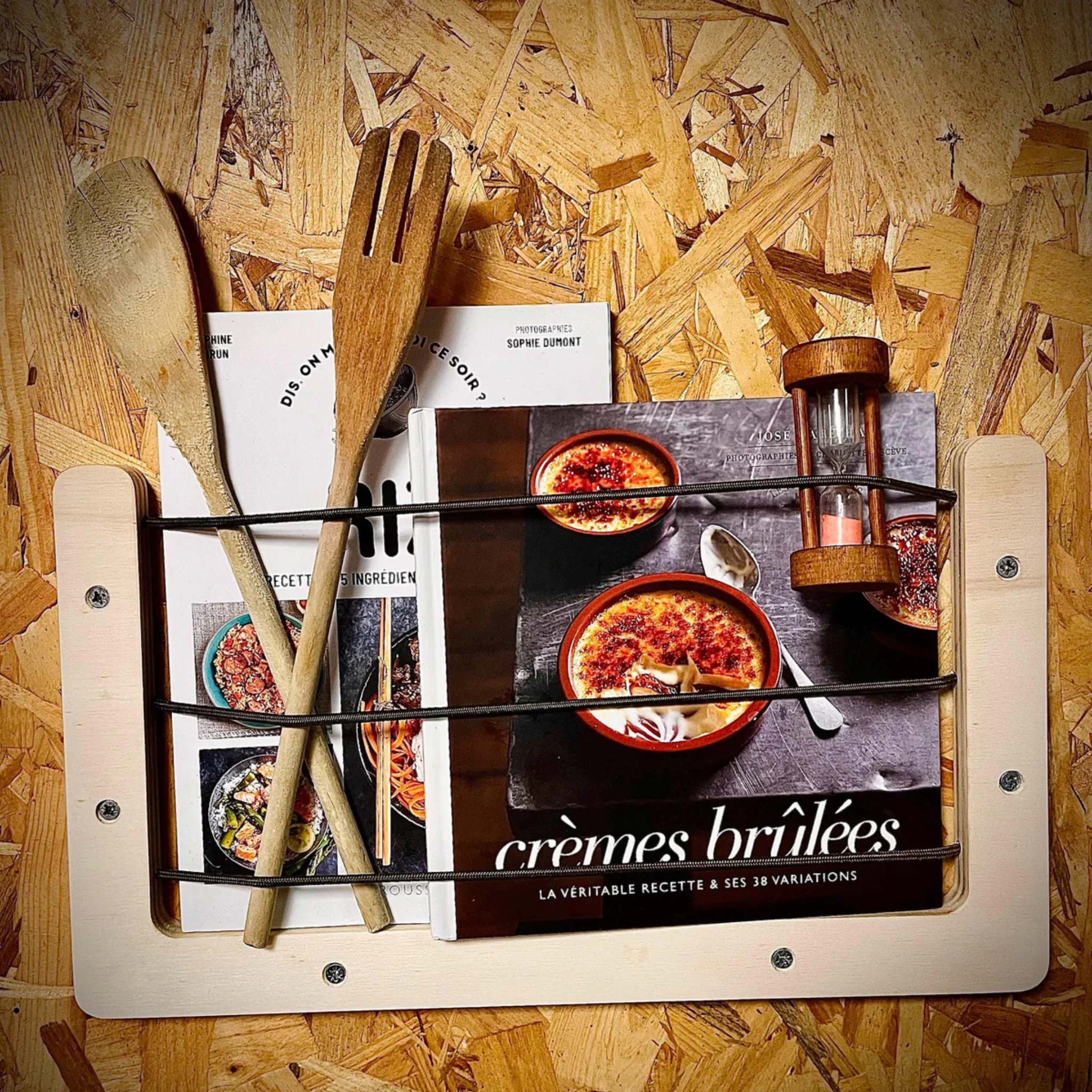 Vide-poche mural en bois pour Van - Rangement sécurisé