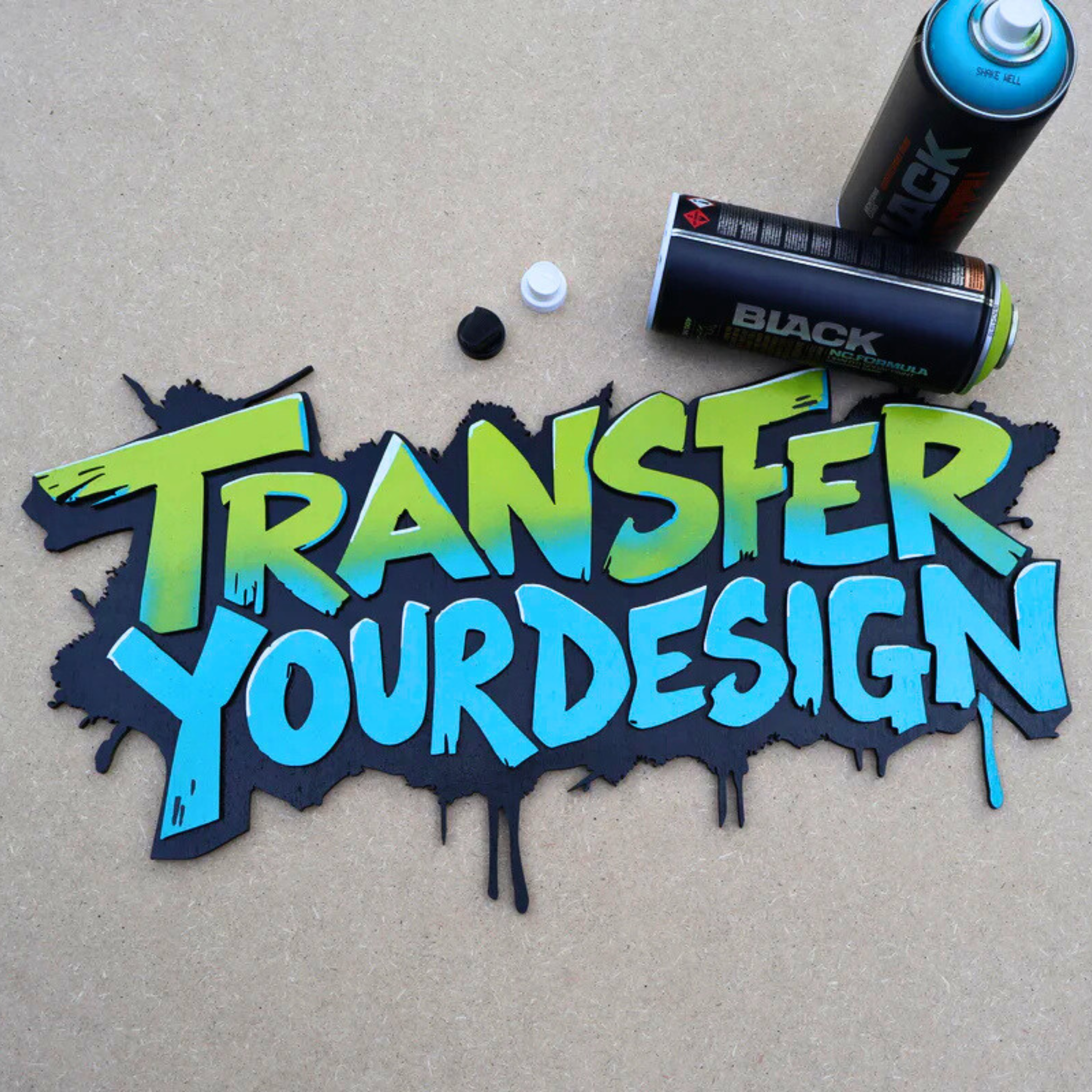 Enseigne en bois personnalisé avec LED