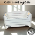 Caisses de rangement empilables. Fabrication artisanale en bois 