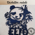 Décoration murale en bois personnalisée avec prénoms de famille
