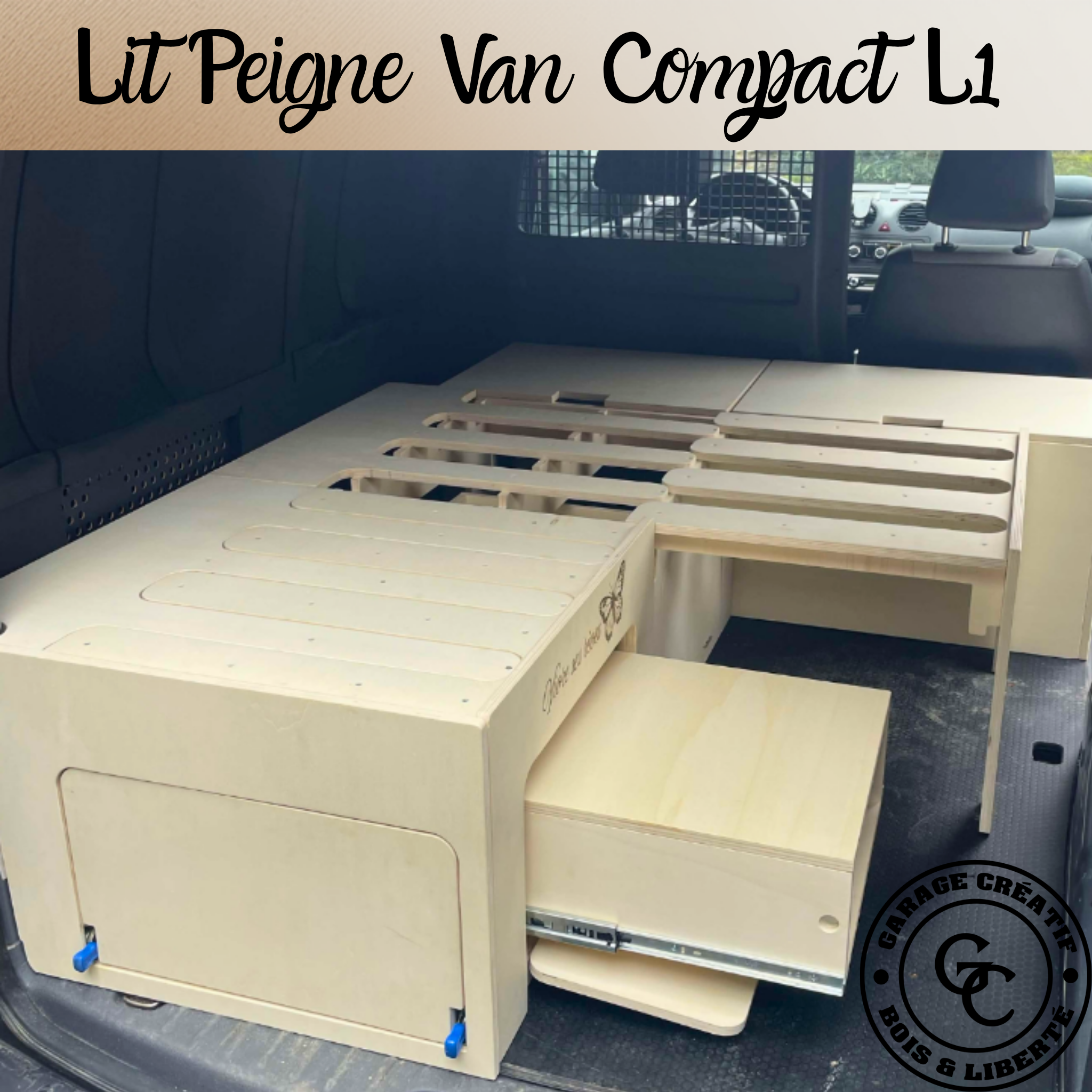 lit peigne caddy