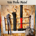 Vide-poche mural en bois pour Van Rangement sécurisé fabrication artisanal