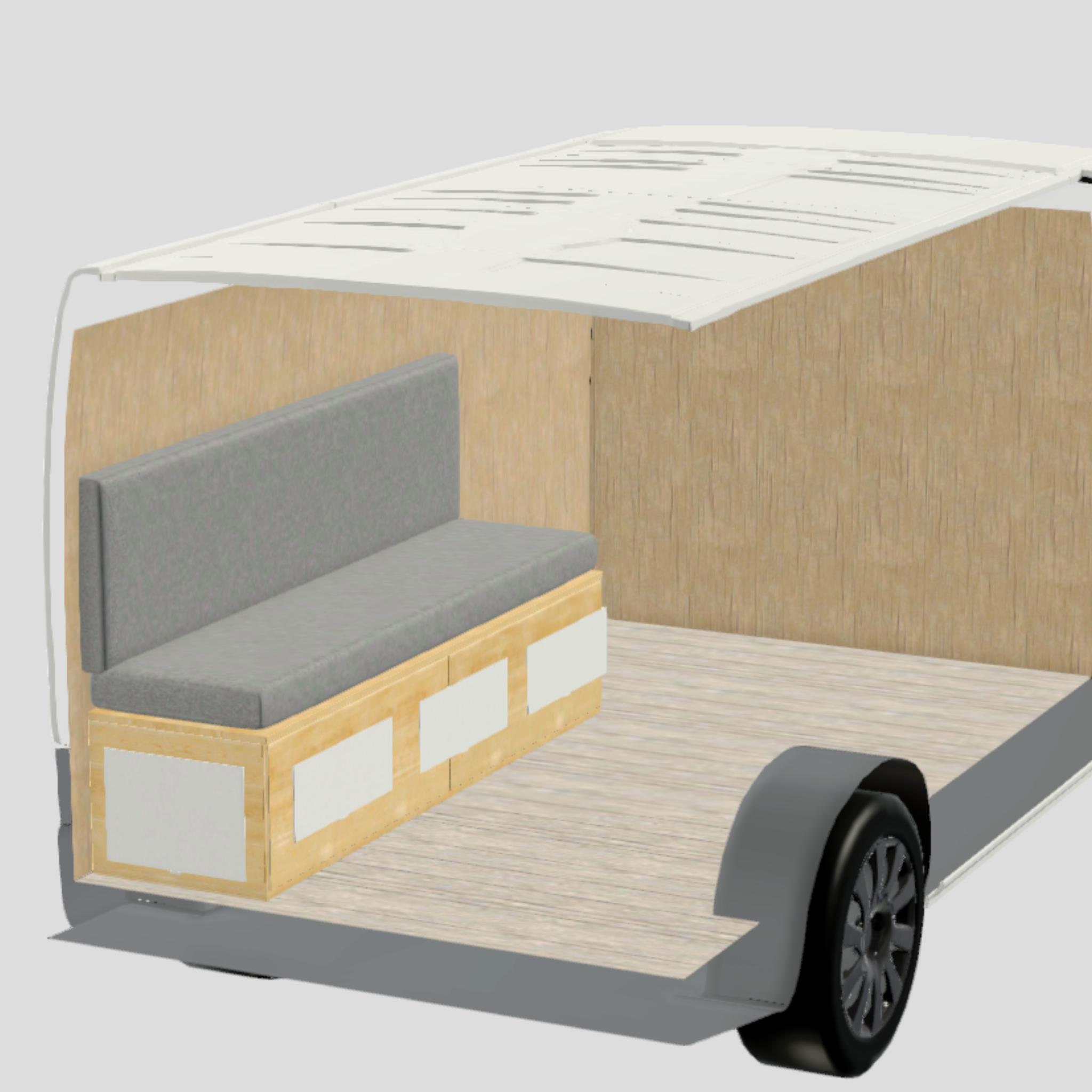  Rangement bois sur mesure pour fourgon aménagé
