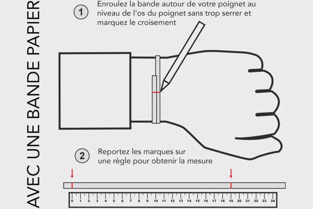 Bracelet en bois artisanal - vue d'ensemble