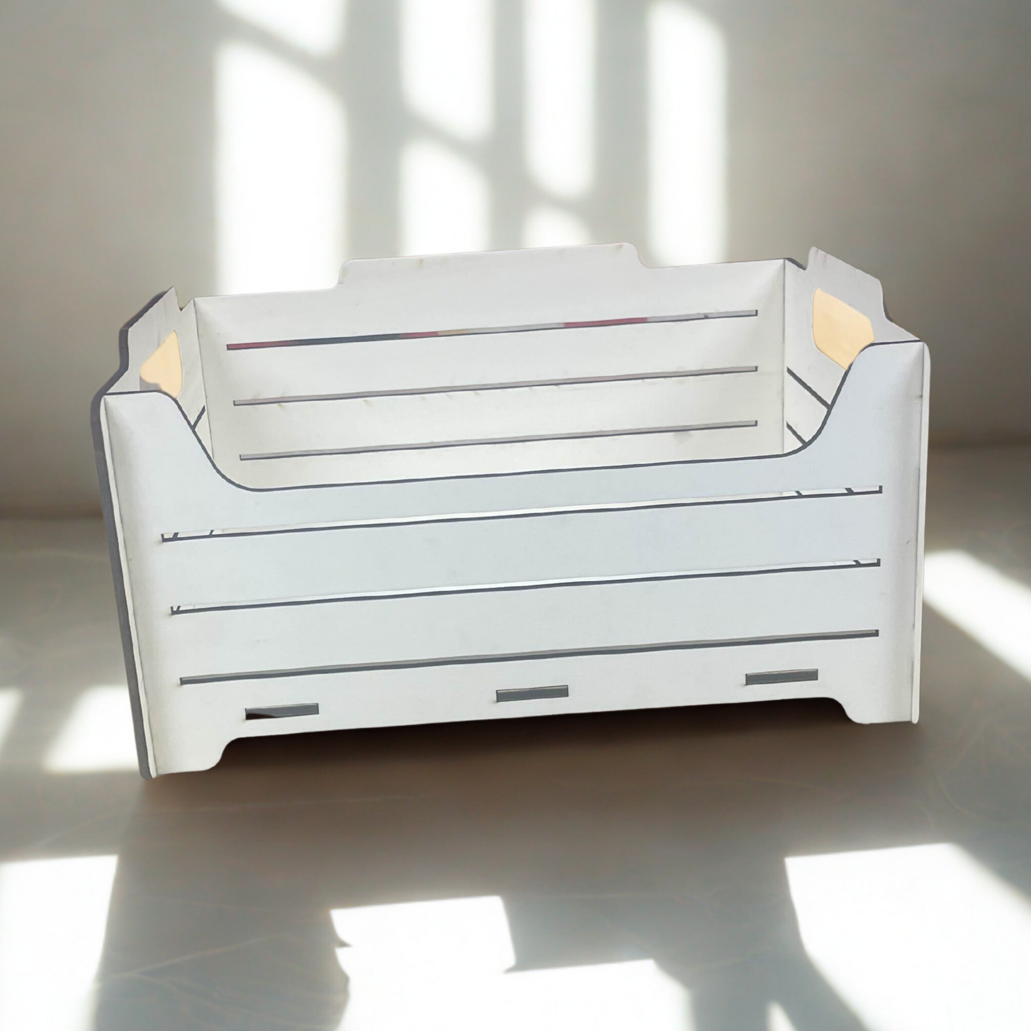 Caisses de rangement empilables. Fabrication artisanale en bois 