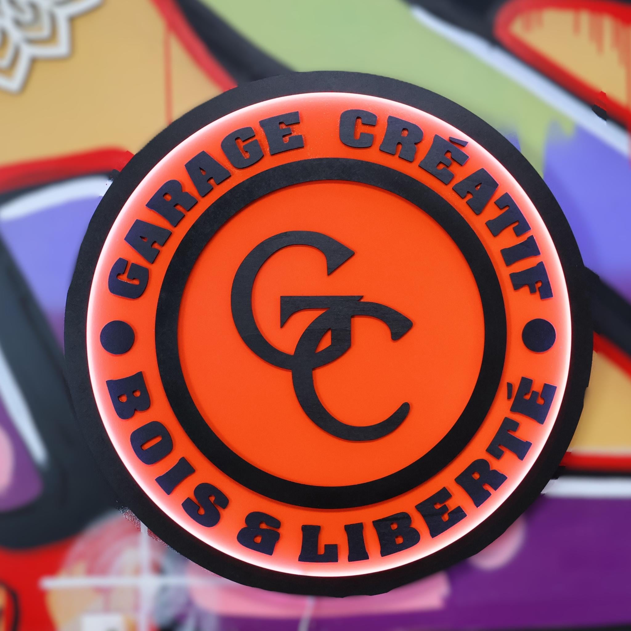 Custom Wooden Logo – Handmade Wall Sign for Business, Shop or Office Decor.