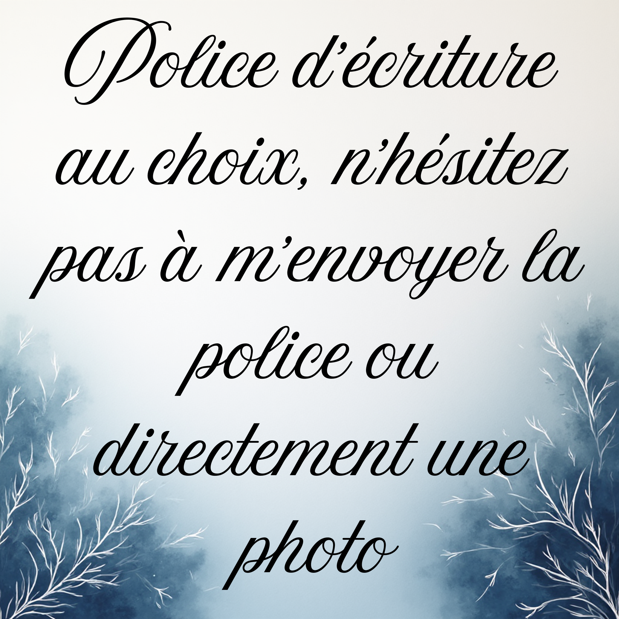 Lettre en bois personnalisée