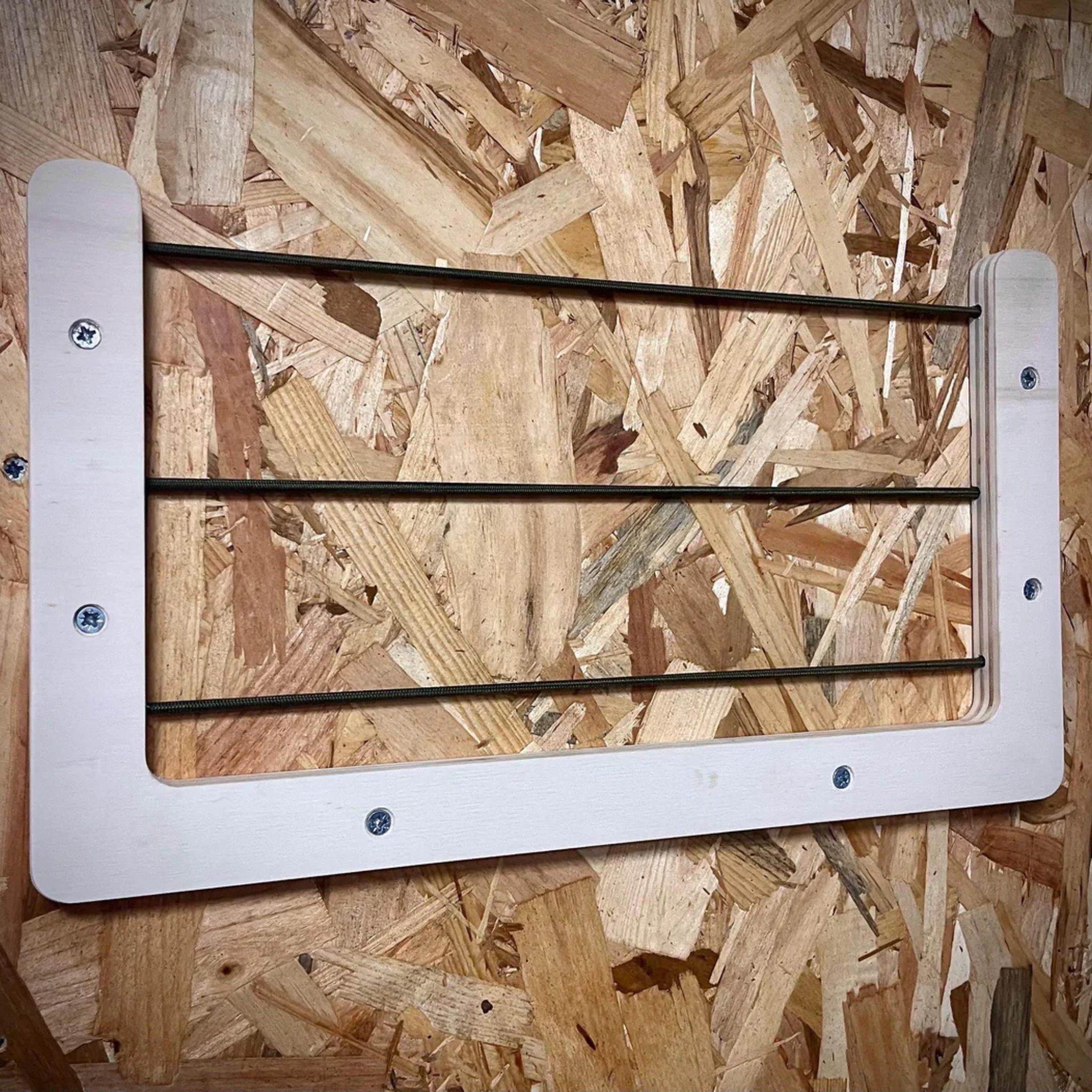 Vide-poche mural en bois pour Van Rangement sécurisé fabrication artisanal